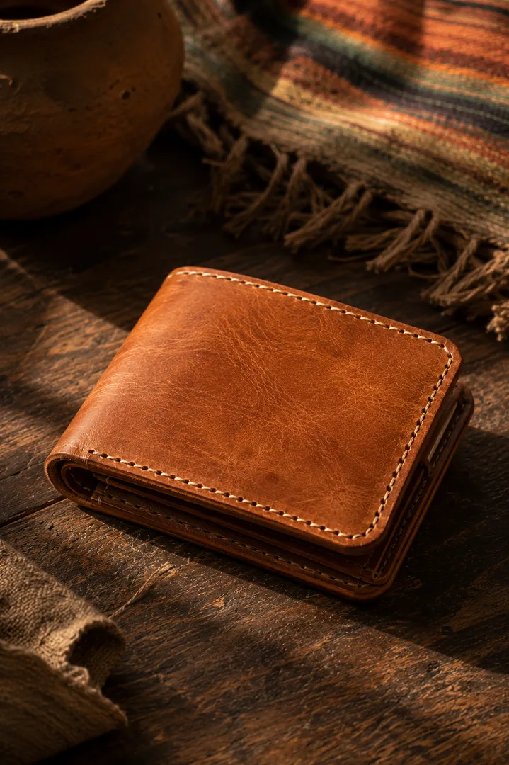 Billetera de cuero