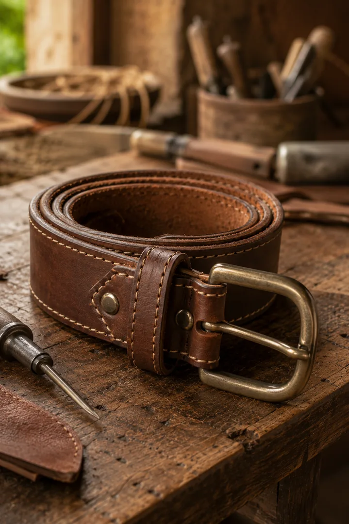 Cinturón de cuero
